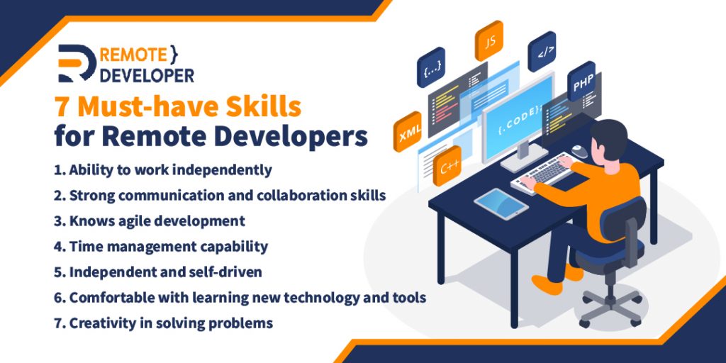 remote developer soft skills