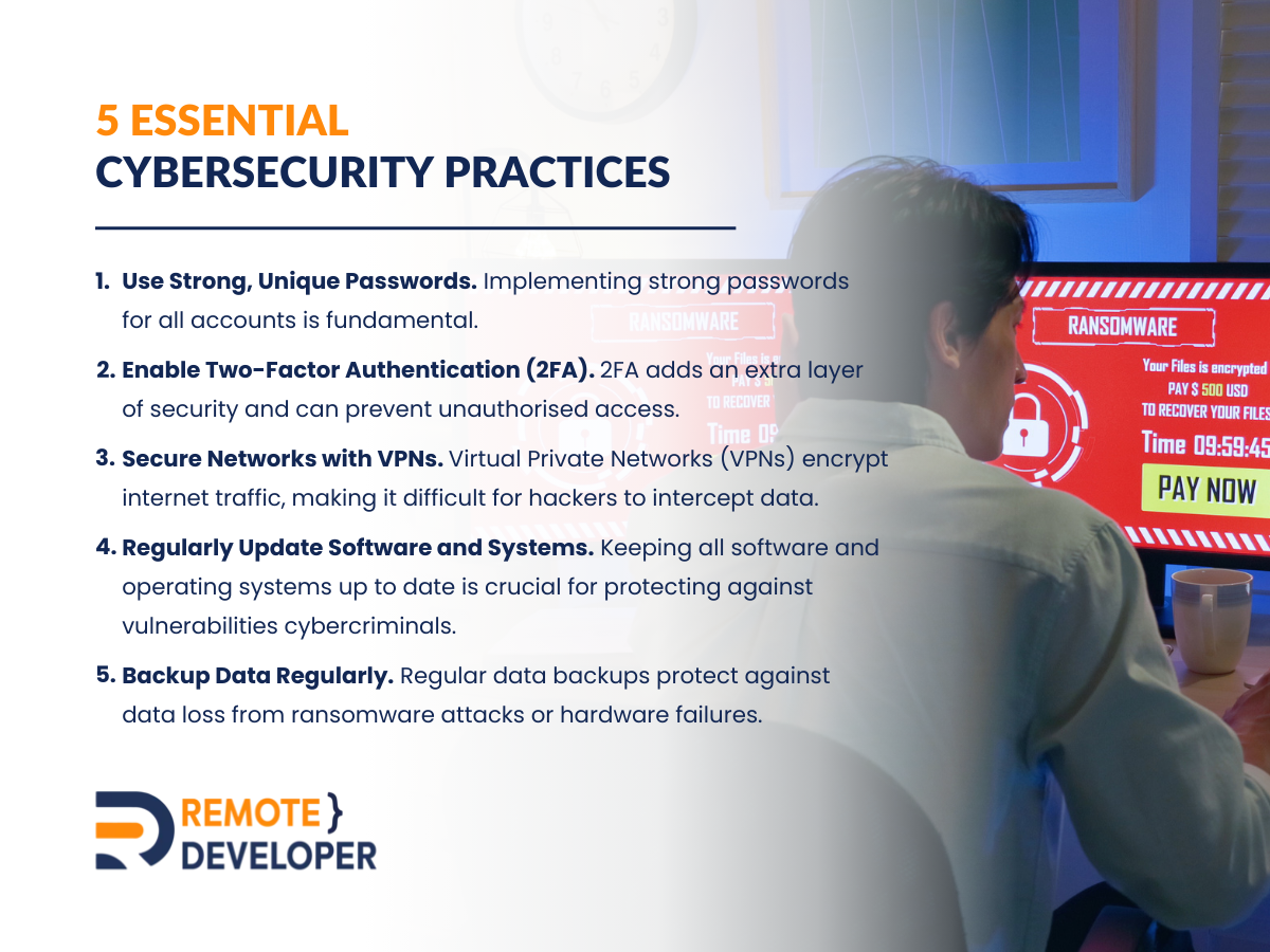 cybersecurity for remote developers