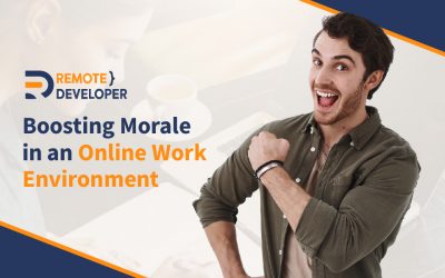 Read Our Blogs 7 Boosting Morale in an Online Work Environment