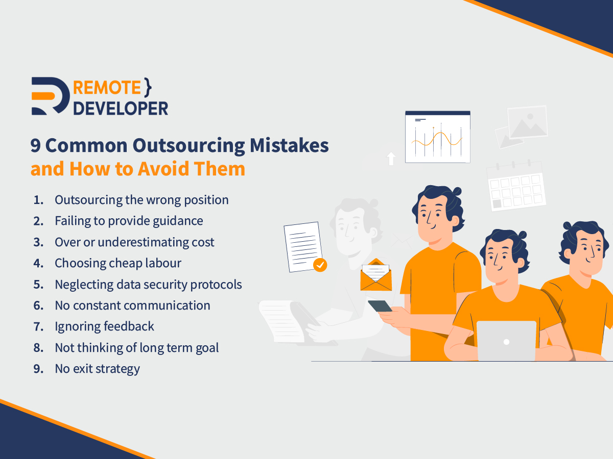 outsourcing mistakes