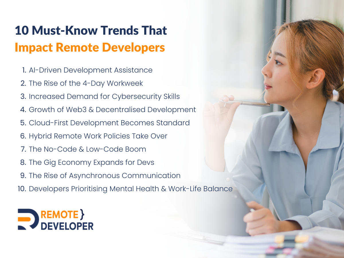 Game-Changing Trends for Remote Developers in 2025 1 10 Must-Know Trends That Impact Remote Developers